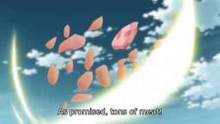 весёлая фансервисная готовка