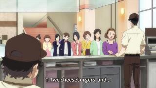 2 cheeseburgers and a smile