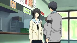 A dialogue in the cafeteria