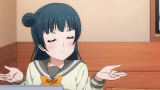 Yoshiko shrug (gif)