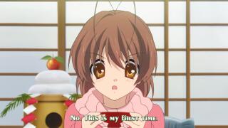 Nagisa sniffs sake