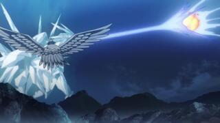 Ями, Нозель и Фуэголеон против магического зверя льда