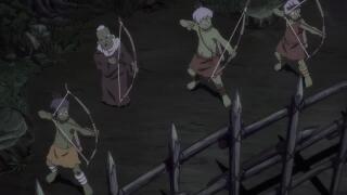 Дед показывает класс в стрельбе