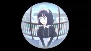 Перед моей дверью стоит горничная (гифка)