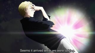 A genius character feature (namely, the way eyes stay glued to his face)