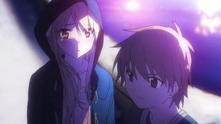 БОСИКОМ по снегу  (странные японцы)  Sakurasou no Pet na Kanojo / s.14