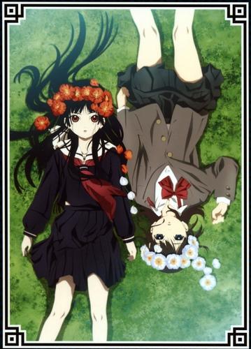 Jigoku Shoujo Mitsuganae постер