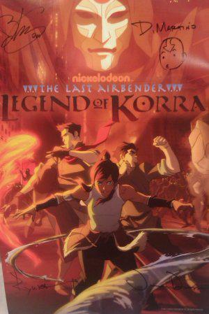 The Legend of Korra постер