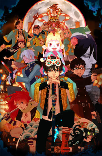 Ao no Exorcist Movie Special постер