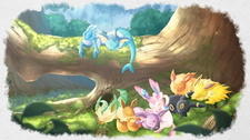 Eevee to Colorful Friends постер