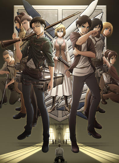 Shingeki no Kyojin Season 3 постер