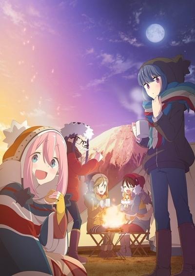 Yuru Camp△ постер