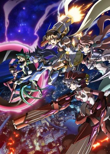 Senki Zesshou Symphogear AXZ: Senki Zesshou Shinai Symphogear постер