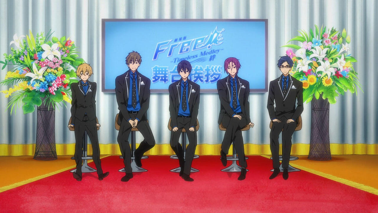 Free! Movie 1: Timeless Medley - Kizuna - Character Butai Aisatsu постер