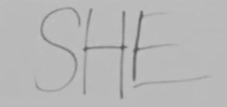 She постер