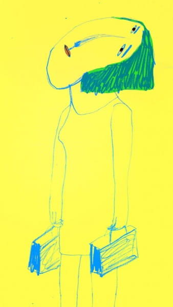 A Woman in a Fashion Building постер