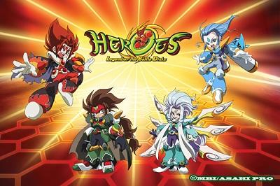 Heroes: Battle Disk Densetsu постер