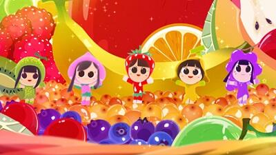 Fruits 5 Shimai постер