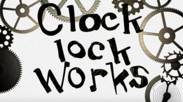 clock lock works постер