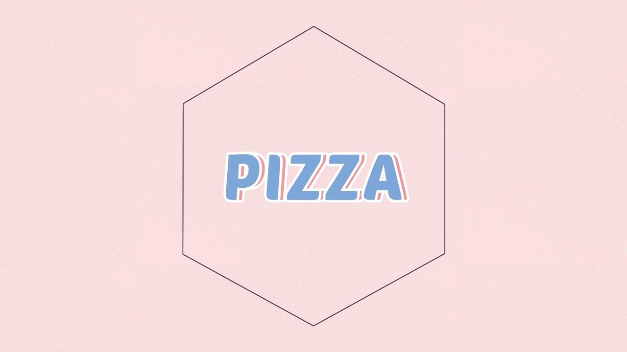 Pizza постер