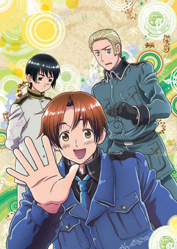 Hetalia Axis Powers постер