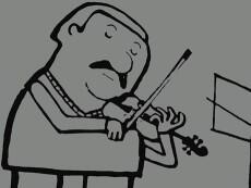 Papa no Violin постер