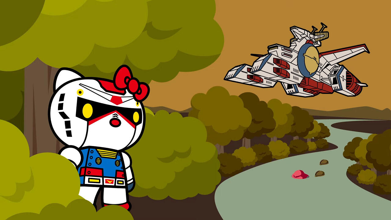 Chogokin Gundam★Hello Kitty постер