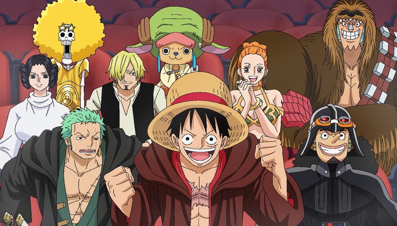 Star Wars x One Piece постер
