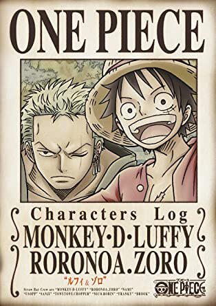 One Piece Characters Log постер