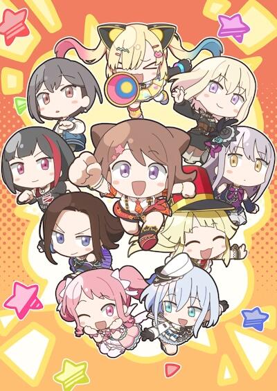Ganzo! Bandori-chan постер