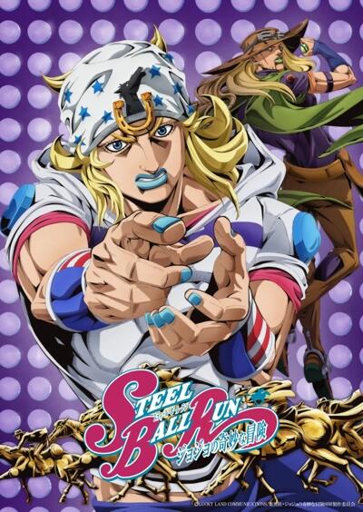 JoJo no Kimyou na Bouken Part 7: Steel Ball Run постер