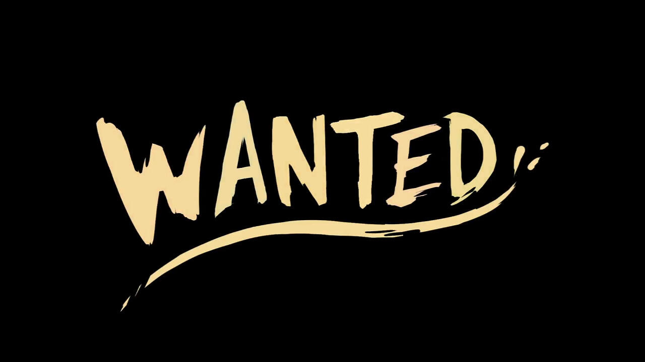 Wanted постер