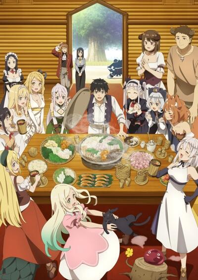 Isekai Nonbiri Nouka 2 постер