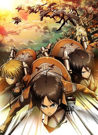 Shingeki no Kyojin постер