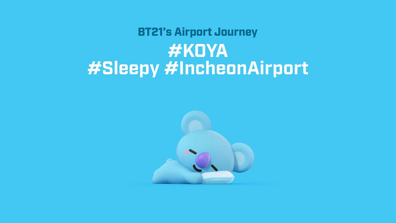 Incheon Airport x BT21: Eight Delights of Transfer постер