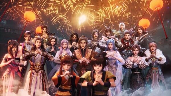 Guonian Zhe Lianmeng: Xinchun Saima постер