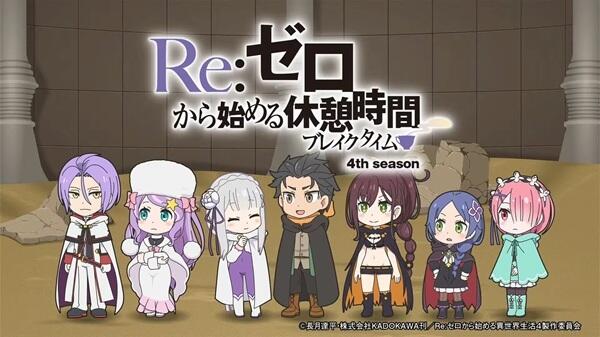 Re:Zero kara Hajimeru Break Time 4th Season постер