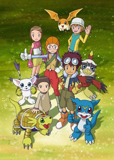 Digimon Adventure 02 постер