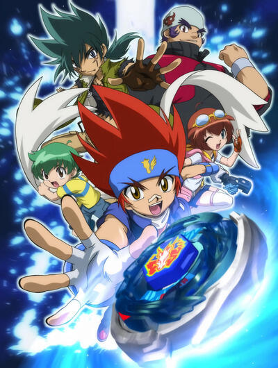 Metal Fight Beyblade постер
