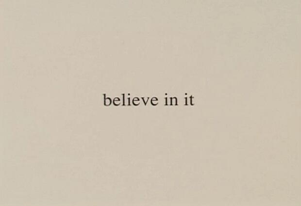 Believe in It постер